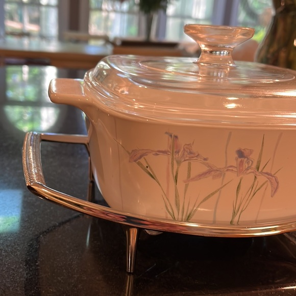 "Shadow Iris" - 1.5L / 1.5 QT CorningWare Casserole with Lid (A-9-C) - Picture 3 of 6